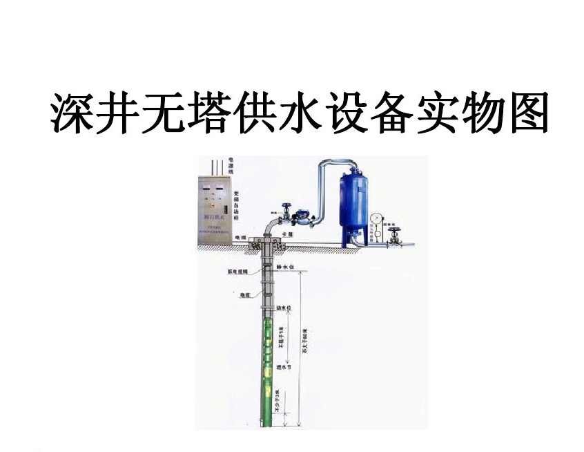 平和县井泵无塔式供水设备